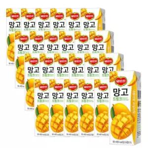 델몬트 망고 드링크 190ml 24팩 2박스(총 48팩)/매점음료