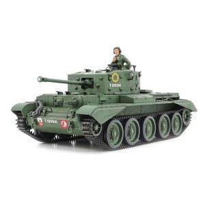타미야 300035221 스필지크 밀리터리 300035221-1 제2차 세계 대전 영국 탱크 크롬웰 Mk.IV 크루저 (1대), 충실한 복제품, 플라스틱, 공예품, 모델 키트, 조립품, 페인트칠되지 않음, 녹색, 1:35