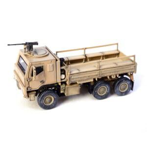 모터 시티 클래식 1:72 스케일 미국 M1083 FMTV (장갑 캡) 중형 전술 차량 u2013 사막 위장 - 12219PB - 판처캠프