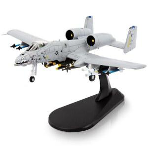 항항 1/100 A-10 썬더볼트 II 워독 공격기 페인팅 버전 금속 전투기 군사 모델 다이캐스트 비행기 컬렉션 및 디스플레이용 모델