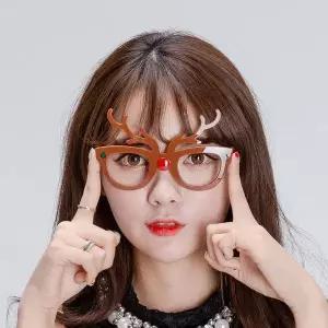[에이치플러스몰]TBZ 크리스마스파티 루돌프 포인트안경 생일파티 분장용