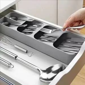 [콩심팥심]수저분리함 수저 정리함 트레이 싱크대 정리함 수납함 서랍 보관함