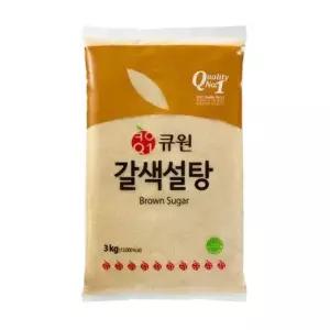 큐원 갈색설탕 3kg X 2개