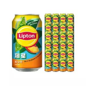 롯데칠성음료 립톤 아이스티 복숭아맛 355ml 48개입(2박스) /s