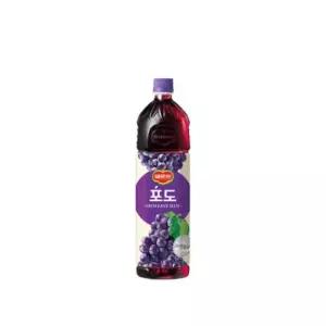 롯데칠성음료 델몬트 오리지널 포도 1.5L 4개입 /s