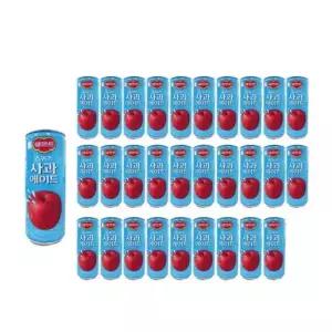 롯데칠성음료 델몬트 스퀴즈 사과 에이드 240ml 60개입(2박스) /s