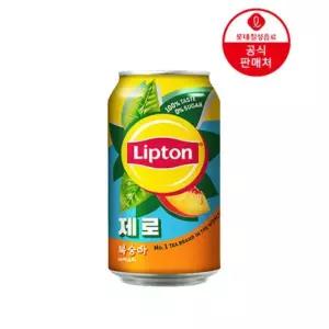 롯데칠성음료 립톤 아이스티 복숭아맛 제로 355ml 96개입(4박스) /s