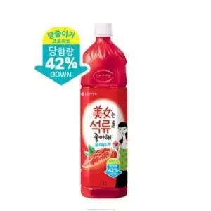 롯데 델몬트 미녀는 석류를 좋아해 1.5L 6개입 /s