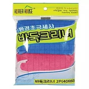 KT 무역 초극세사 바둑 크리너 2p 극세사행주 극세사타올 극세사걸레 (W743977)