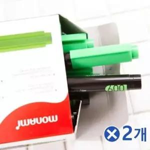 선명한 모나미 형광펜 그린12개입x2개 형광볼펜 하이라이팅 튼튼한형광펜 (W75022B)