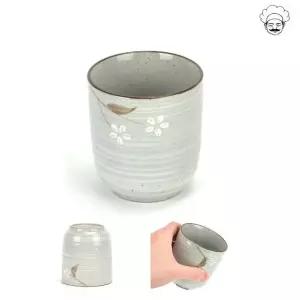 로코 설화 도자기 물컵 한정식 업소용 고급식기 주방용품 식기 주방그릇 (W75B97F)