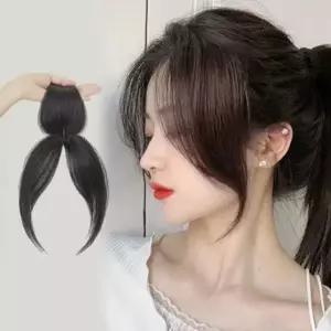 여성 고열사 윗머리 가르마 부분가발 1P 볼륨 피스 여성부분가발 (WF3627D)