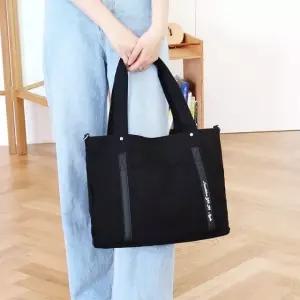 레터링 포인트 빅 캔버스 에코백 젤로스 (W857A48)