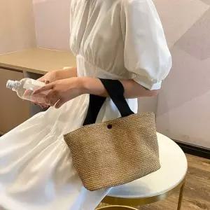여름 라탄 작은 보세 가방 데이트 패션 코디 미니백 가방종류보세가방 (W85FE69)