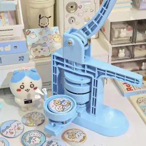 브 58mm 뱃지만들기기계 핀뱃지 캔뱃지 수제 수평 아트