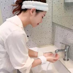 [오너클랜]WL 스트랩 세수손목밴드 보호 머리끈사용 부드러운
