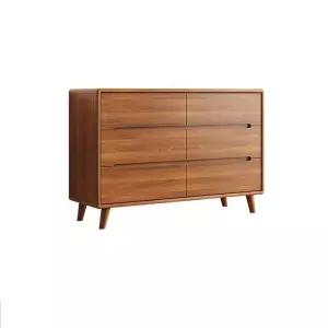 원목서랍장 거실 우드 드레스룸 틈새 빈티지 와이드서랍장