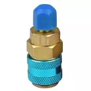매니폴드 R134a 퀵커플러 아답터 커넥터 저압 블루 (W8E852C)