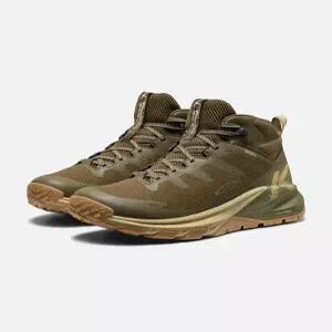 킨 타기 APEX 미드 방수 남성 등산화 DARK OLIVE/KHAKI 남 여성러닝화 KNSO6E850K3 594
