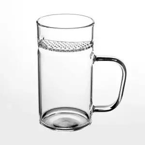 [콩심팥심]TBZ 보이차우리기 차우림 필터 유리컵 250ml 홈카페분위기