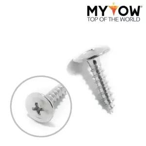 고품질 싱크가구 벽면 고정피스 4.0X18mm 스크류 나사 백색 (W966FD7)