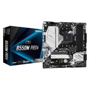 ASRock B550M PRO4, 3세대 AMD AM4 Ryzen / 미래 프로세서 메인보드 지원