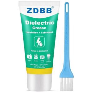 전기 커넥터 자동차용 ZDBB 유전체 그리스, 브러시로 변광성 그리스 튜닝, 그라사 스파크 플러그, 배터리 단자, 해양 방수 내열 1온스(1개)