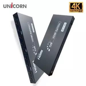 유니콘 8포트 HDMI분배기 4K UHD HDMI스플리터 영상분배기 ST-800HD