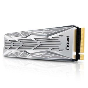Fikwot FN990 1TB NVMe SSD M.2 2280 PCIe Gen4x4(RGB 히트싱크, 최대 7400MB/s, 3D NAND TLC, PS5 및 데스크톱용 내장 게이밍 솔리드 스테이트 드라이브)