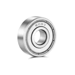 608-Z 차폐 밀폐 미니어처 스케이트보드 베어링 - 8x22x7mm 10개 롱보드 및 스쿠터 기계에 사용 롤러