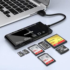 USB3.0 멀티 카드 리더 SD /TF /CF /MICRO /XD /MS 7 IN 1 FAST 5GBPS 메모리 리더 /라이터 /허브 SDXC SDHC CF CFI TF MICRO MS MMC UHS-I 카드 WINDOWS /LINUX /MAC OS용