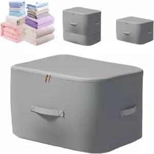 PCS XL 침구 23.6 세트 그레이 공간 옷 가방 압축 1개 x 초공간 보관용 16.5 절약 담요 인치 이불 정리함
