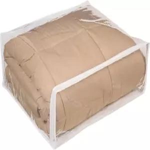 FBA 투명 5개 인치 지퍼 가방 세트 보관 비닐 24x20x11