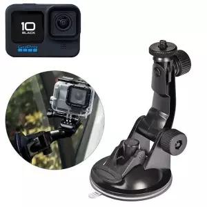 GOPRO10 호환 액션캠 블랙박스 촬영 석션컵 흡착 거치대 고프로 10 (W97D2C1)
