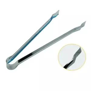 스텐 집게 약60cm 둥근모양 통구이 숯불구이 캠핑 집게 고기집게 (W97843E)