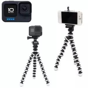 GOPRO10 호환 액션캠 스마트폰 문어발 관절 중형 삼각대 고프로10 (W97D27C)