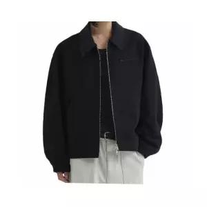 [매장정품] 드로우핏 DRAW FIT 콘트라스트 워크 트러커 자켓 [BLACK] DFJK4302BK