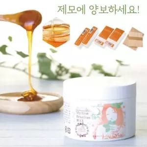 제모 왁스 브라질리언 꿀 슈가 셀프 왁싱 털 크림 팔