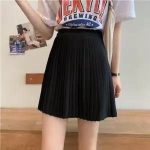 셀럽하우스 데이 아코디언 속바지 미니 코디피셜 러블리 학생치마
