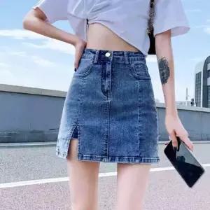 셀럽하우스 청팬츠 스커트 치마바지 여성 데님 미니스커트 치마