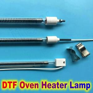 750mm 800W 프린터 오븐 히터 램프 파이프 가열 DTF 필름 파우더 건조기 열선 유리 교체 튜브 부품
