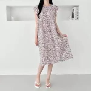 셀럽하우스 여성 10컬러 랜덤발송 여름 냉주름 프릴 미디원피스