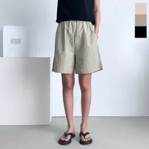 셀럽하우스 허리밴딩 바스락 여름하의 시원한 쿨팬츠 반바지 여자