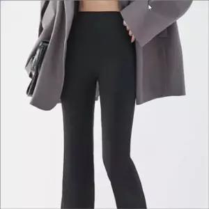 셀럽하우스 여성 부츠컷 레깅스 슬림핏 운동복 하의 하이웨스트 나팔바지