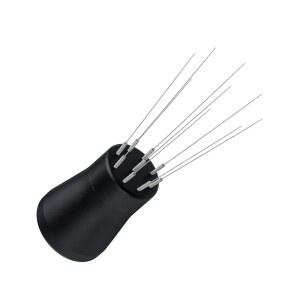 Normcore WDT 유통 도구 V2-9 Prong 에스프레소 - 니들 교반기 I 0.3mm 두꺼운 스프링 와이어 커피 양극 산화 처리된 알루미늄 핸들