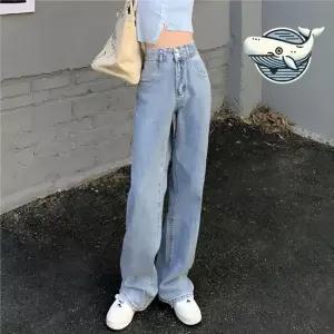 청바지 세미 와이드 데님 팬츠 봄 여름 아이템 세미와이드 여름청바지 여성청바지