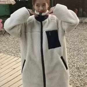 레트로 패딩 4컬러 플리스 점퍼 롱 후리스 양털자켓 후리스점퍼 플리스점퍼 점퍼