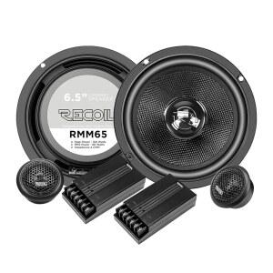 리코일 RMC65 에코 시리즈 6.5인치 자동차 오디오 부품 스테레오 스피커 시스템
