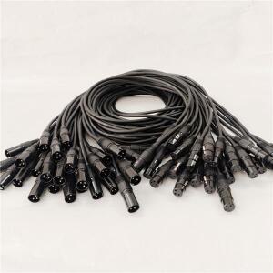 3Pin XLR Dmx512 케이블 1.5 미터 2m 3m DMX 라인 LED 파 이동 헤드 라이트 무대 조명 커넥터 Dmx Dj 장비