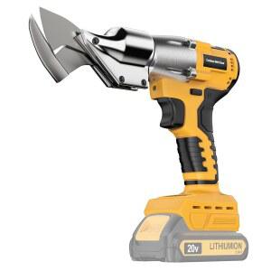 무선 시트 금속 커터 브러시리스 - 디월트 20V MAX 배터리(도구 전용) 가위 360도 회전 헤드 스테인리스 절단용 전기 가위 금속 철 221피트-LBS